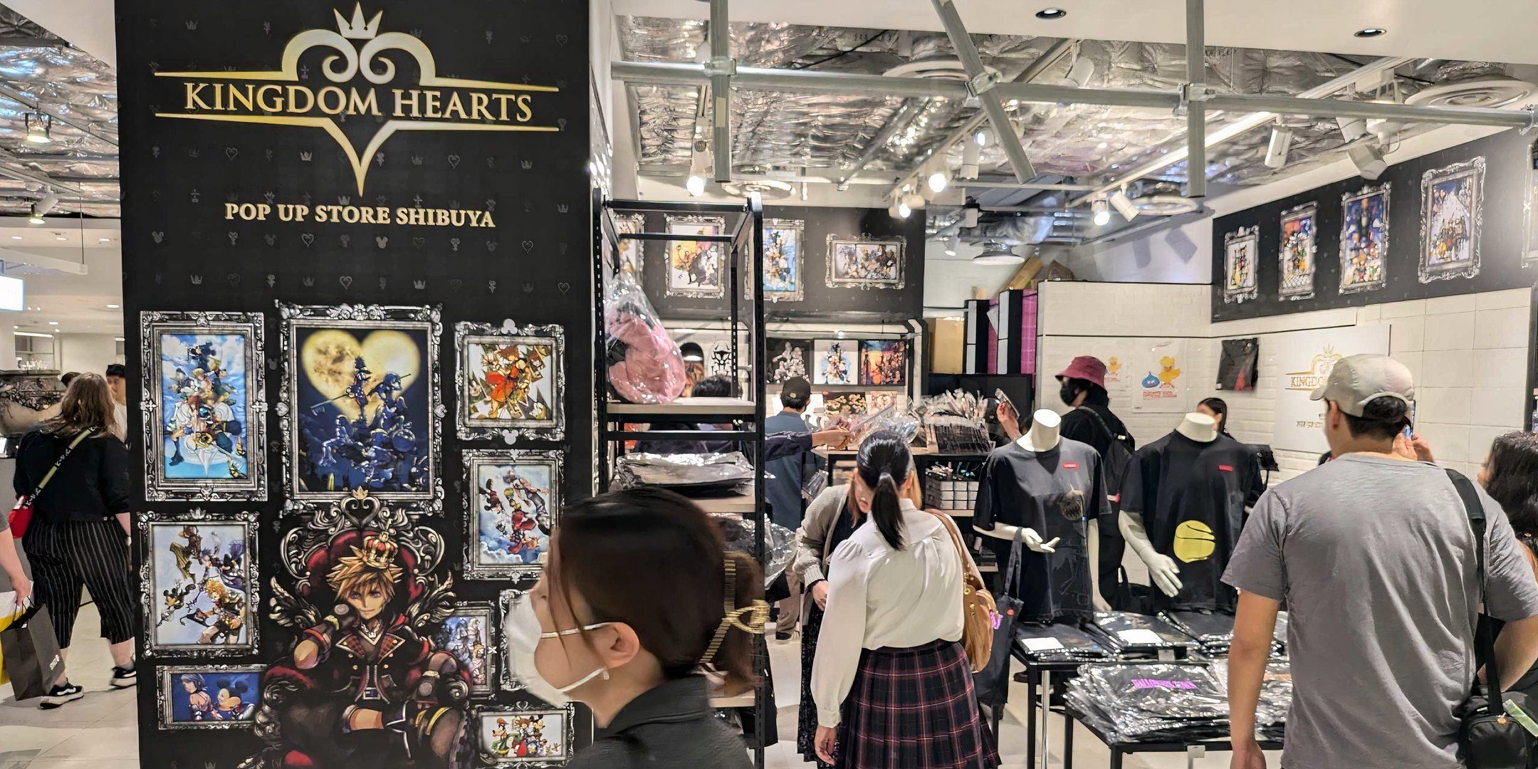 Pop Up Store Kingdom Hearts в Сибуе.