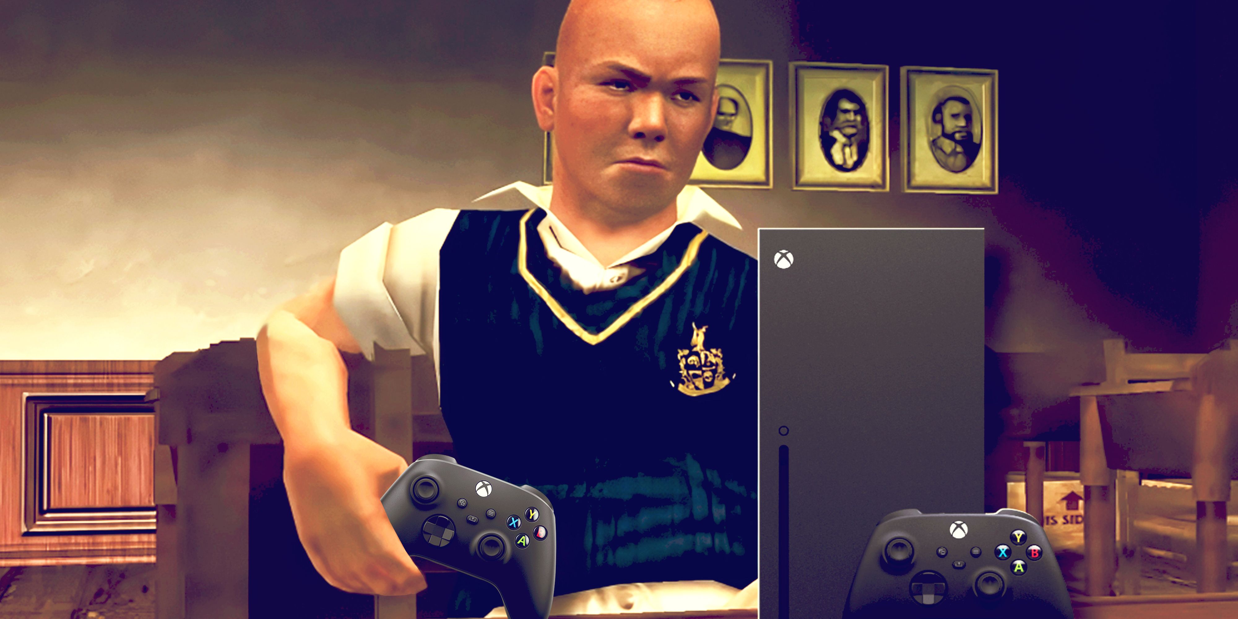 Джимми из Bully играет на Xbox Series X